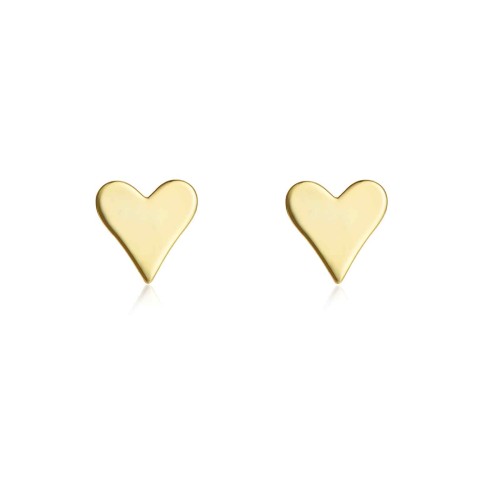 Pendientes Corazón Plano