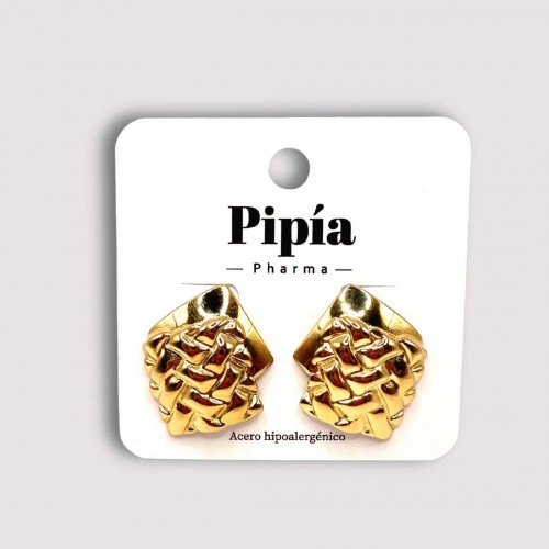 Pendientes Entretejido