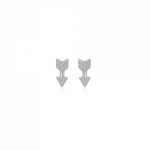 Pendientes flecha circonitas