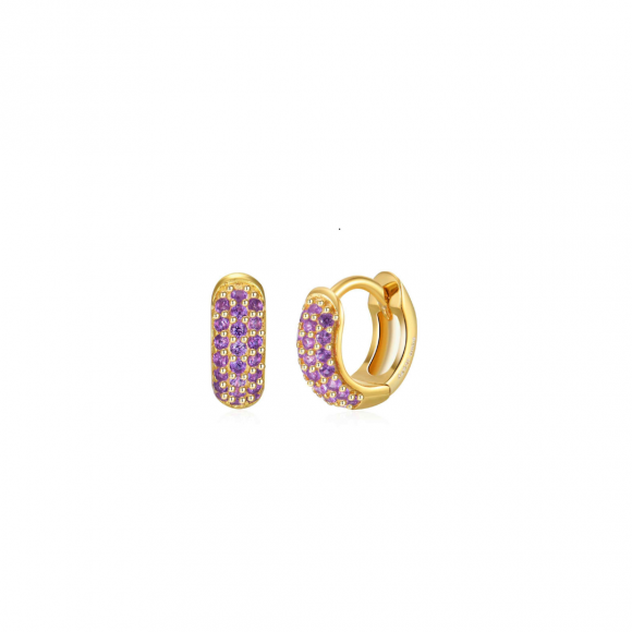copy of White malibu hoop earrings