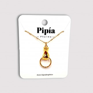 copy of Medal pearls necklace