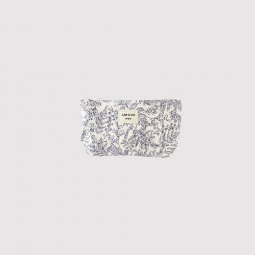 Neceser Estampado flores Acolchado M