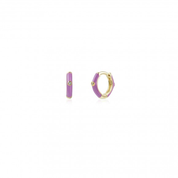 Aros Malibu Morado