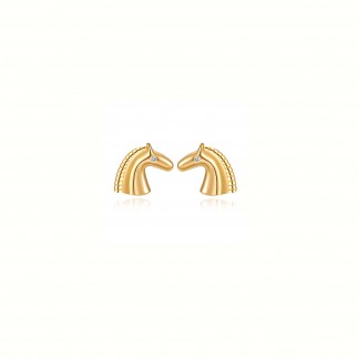 Pendientes Circonita Caballo