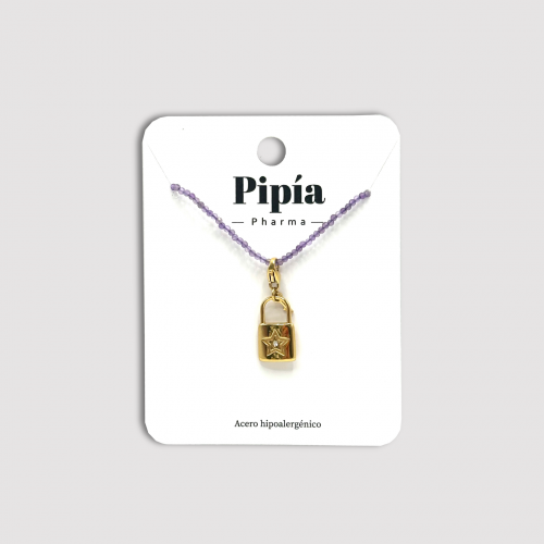 copy of Medal pearls necklace