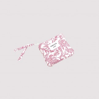 Monedero Estampado Rosa S