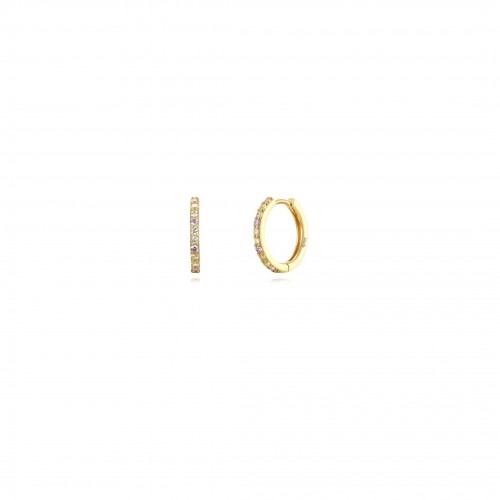 copy of White malibu hoop earrings
