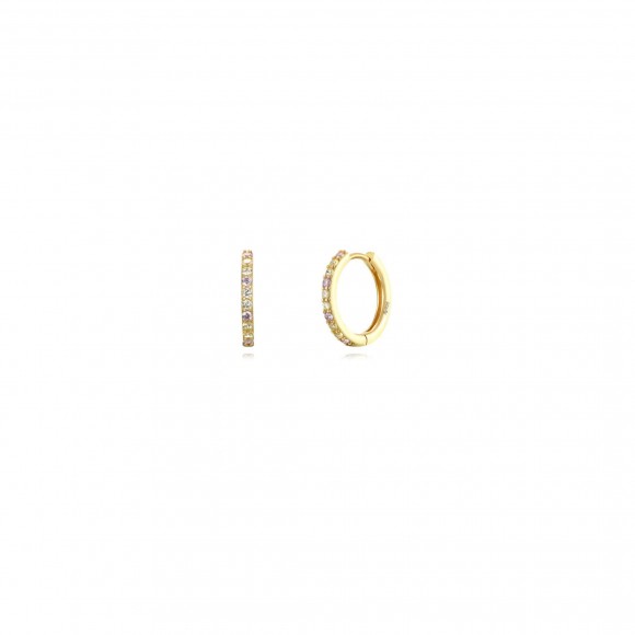 copy of White malibu hoop earrings