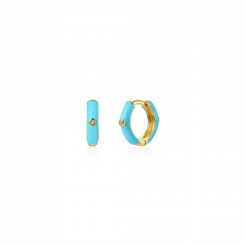 Aros Malibu turquesa
