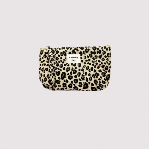 Neceser Estampado Animal Print Acolchado M