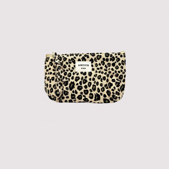 Neceser Estampado Animal Print Acolchado M