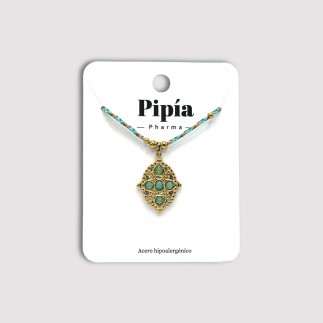 copy of Medal pearls necklace