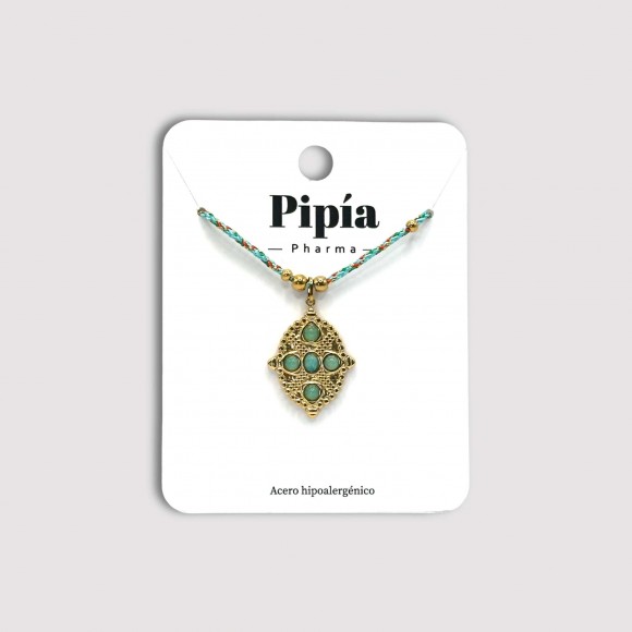 copy of Medal pearls necklace