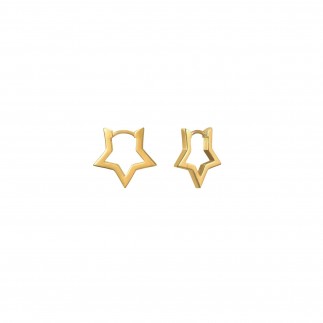 copy of Dark blue malibu hoop earrings