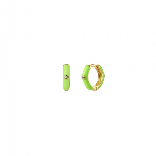 copy of White malibu hoop earrings