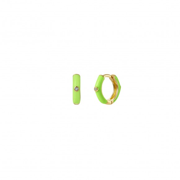 copy of White malibu hoop earrings