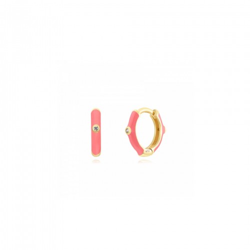 copy of White malibu hoop earrings