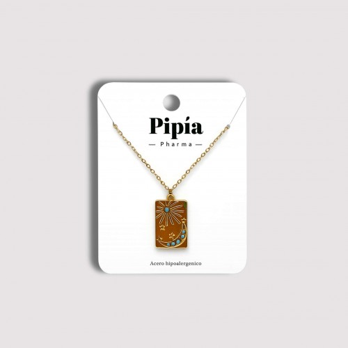 copy of Medal pearls necklace