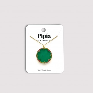 Collar Nenufar Verde