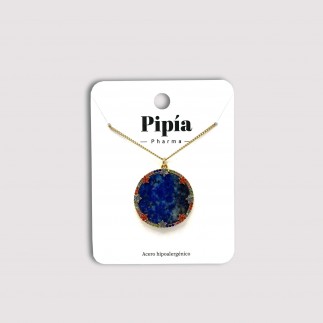 Collar Nenufar Azul