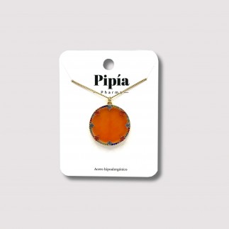 copy of Medal pearls necklace