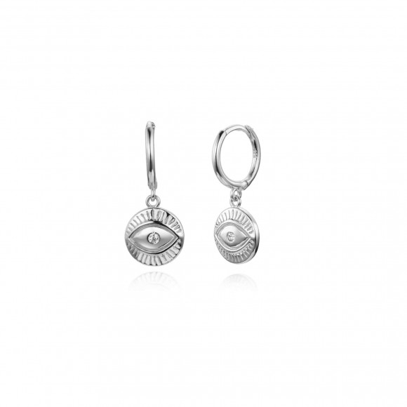 copy of White malibu hoop earrings