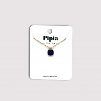 Collar Piedra Balinesa Azul