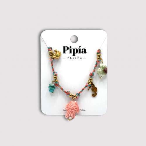 copy of Medal pearls necklace