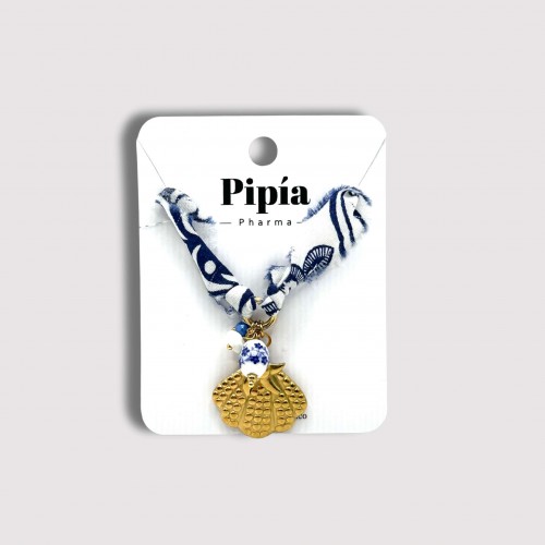 copy of Medal pearls necklace