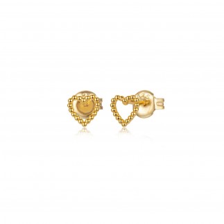 Pendientes Corazon Hueco