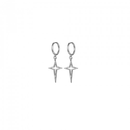 copy of White malibu hoop earrings