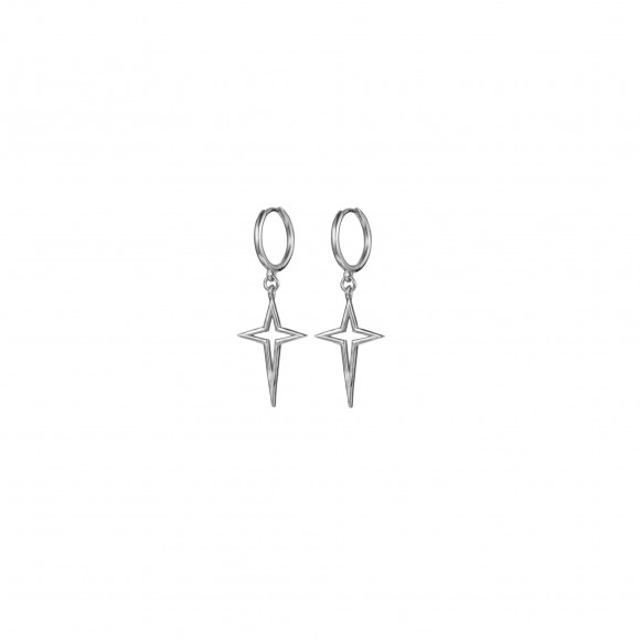 copy of White malibu hoop earrings