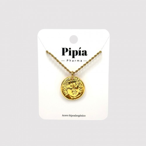 copy of Medal pearls necklace