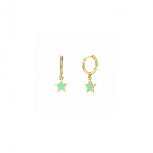 copy of White malibu hoop earrings