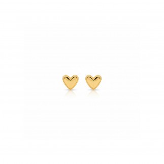 Pendientes Corazon Labrado