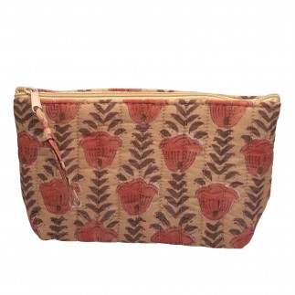 Neceser Estampado Flores Caldera M