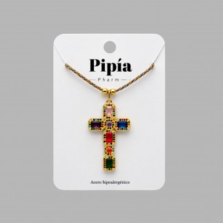 copy of Medal pearls necklace