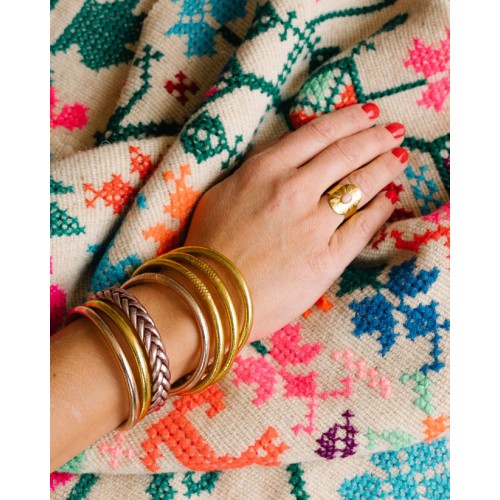 Pulsera Pan de Oro Champange - PVP: 12€