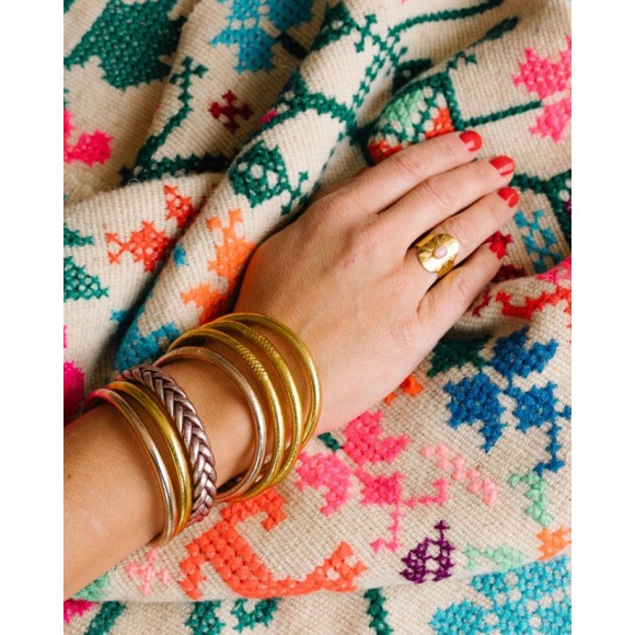 Pulsera Pan de Oro Champange - PVP: 12€