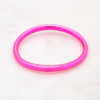 Pulsera Pan de Oro Fucsia